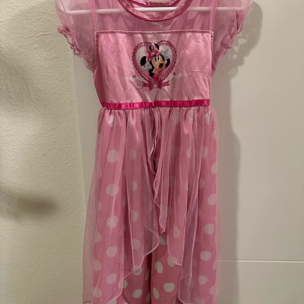 Disney Pink Minnie Mouse Kids Nightgown